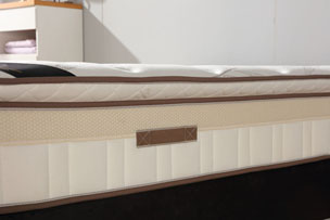 bamboo pillow top pocket spring mattress