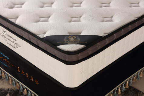 single size continuous spring mattress