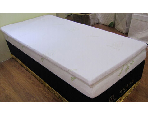 aloe vera topper mattress in box