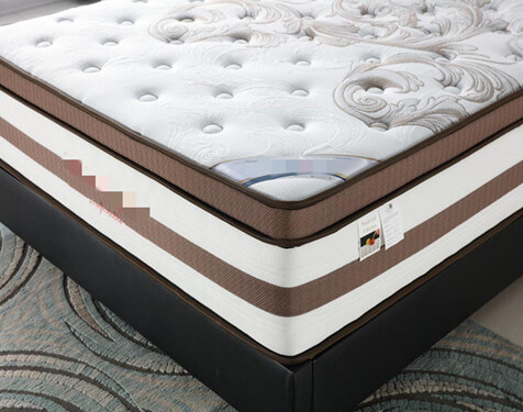 5 zone pocket spring mattress compressed packing
