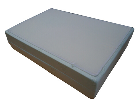 Latex memory foam 2-folding mattress