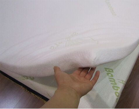 aloe vera topper mattress in box