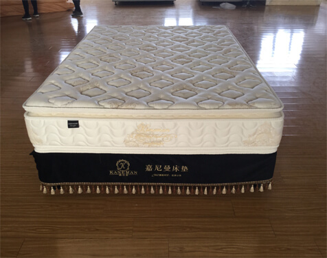 5 star hotel mattress with double pillow top