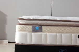 bamboo pillow top pocket spring mattress