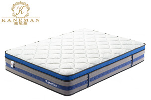 Euro top compressed pocket spring mattress