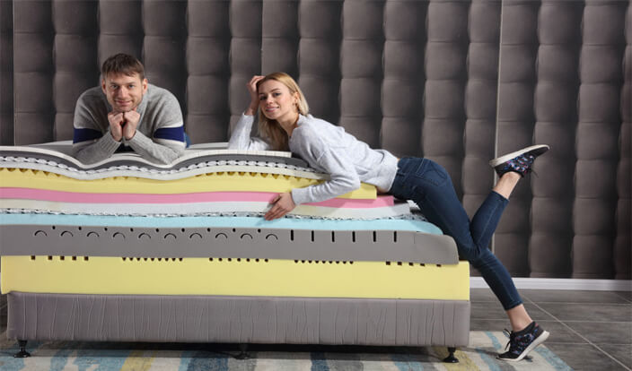 Premium mattress materials  offer you one healthy  night's sleep