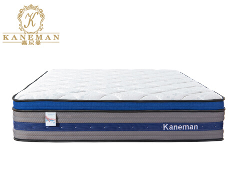 Euro top compressed pocket spring mattress