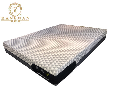 Gel memory foam mattress plush in carton